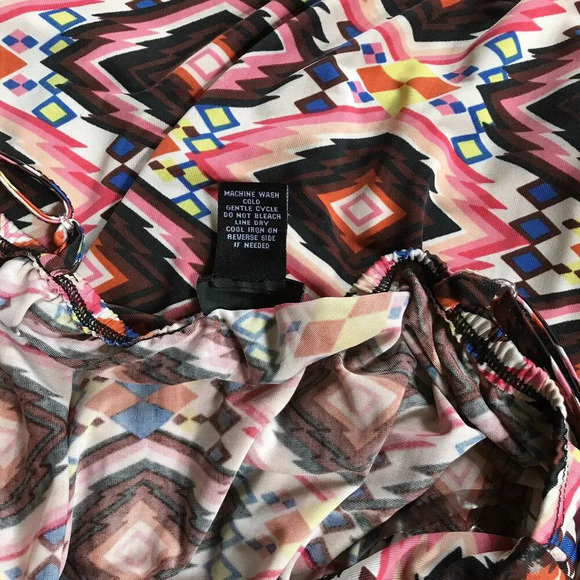 Rue 21 Sleeveless Multi Pattern and Colors Mini Sleeveless Dress S - Picture 7 of 7